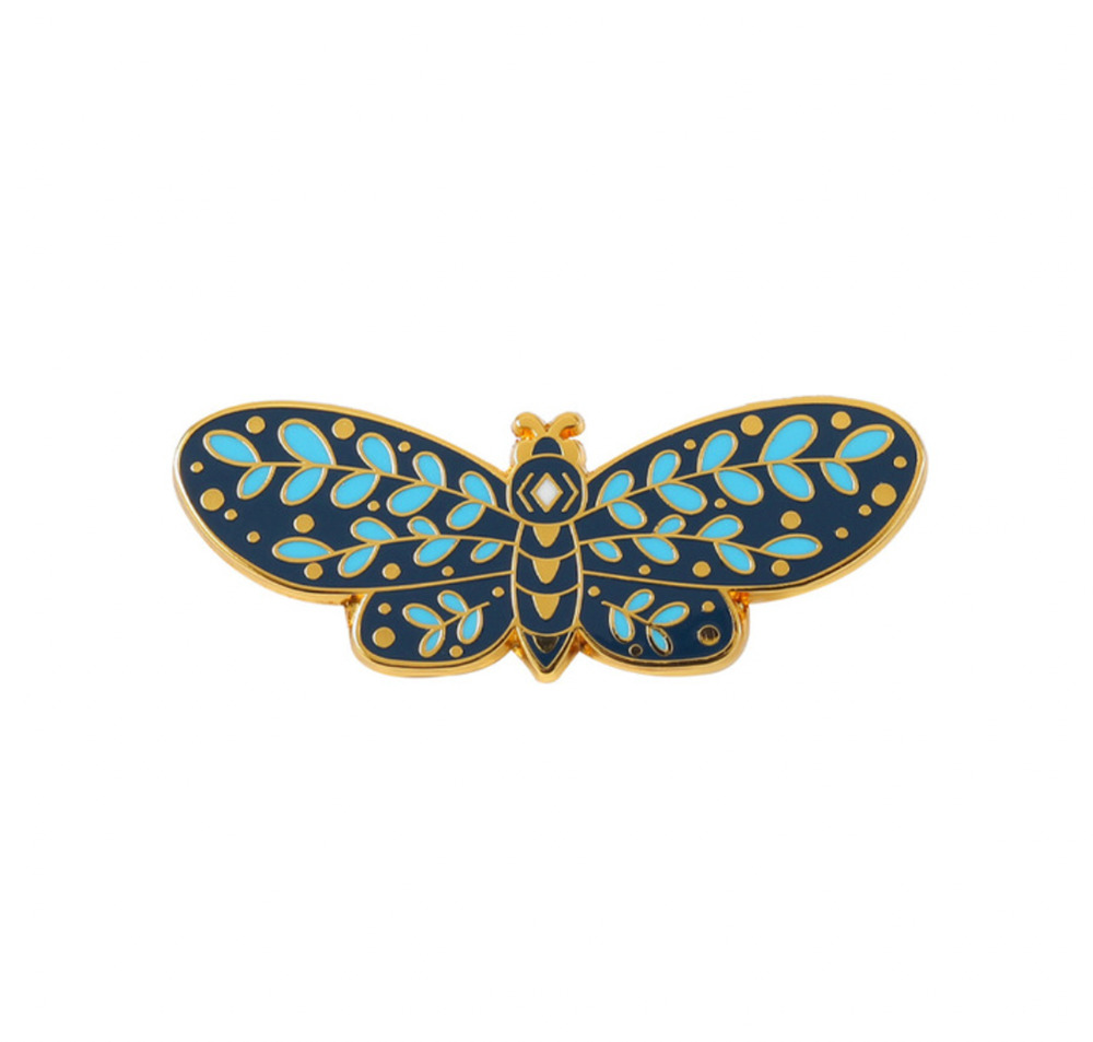 Butterfly Hard Enamel Pins 425-4